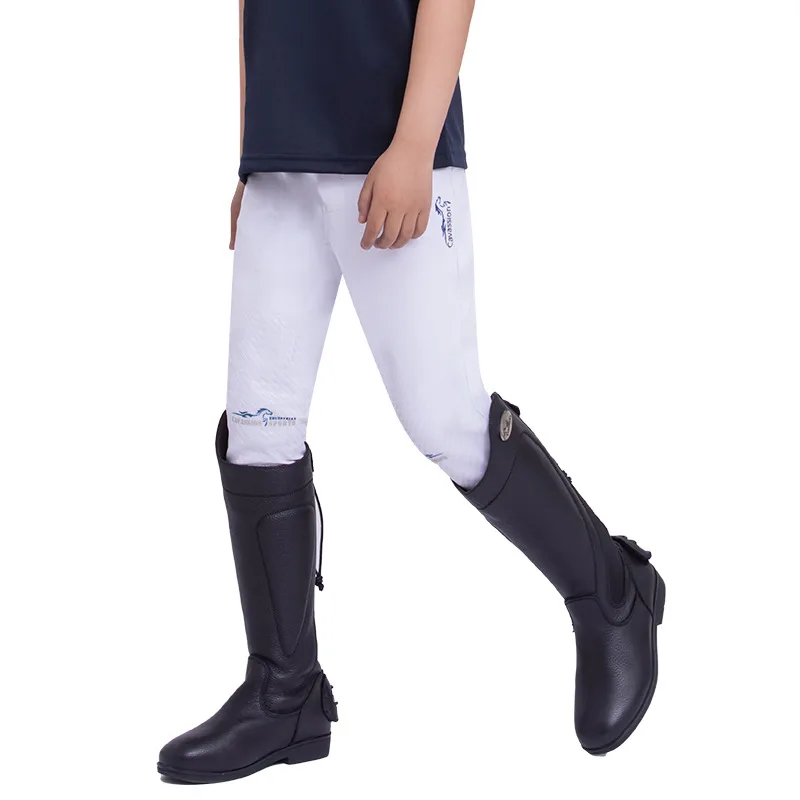 Cavassion-luxurykids Pantalones de equitación semisilicona para niños Knight Rider Rocky Harness
