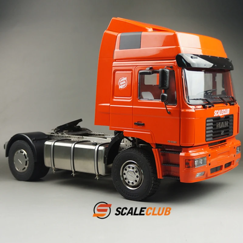 Scaleclub 1/14  F2000 4X2 cargo truck full metal chassis FH16 LESU truck model