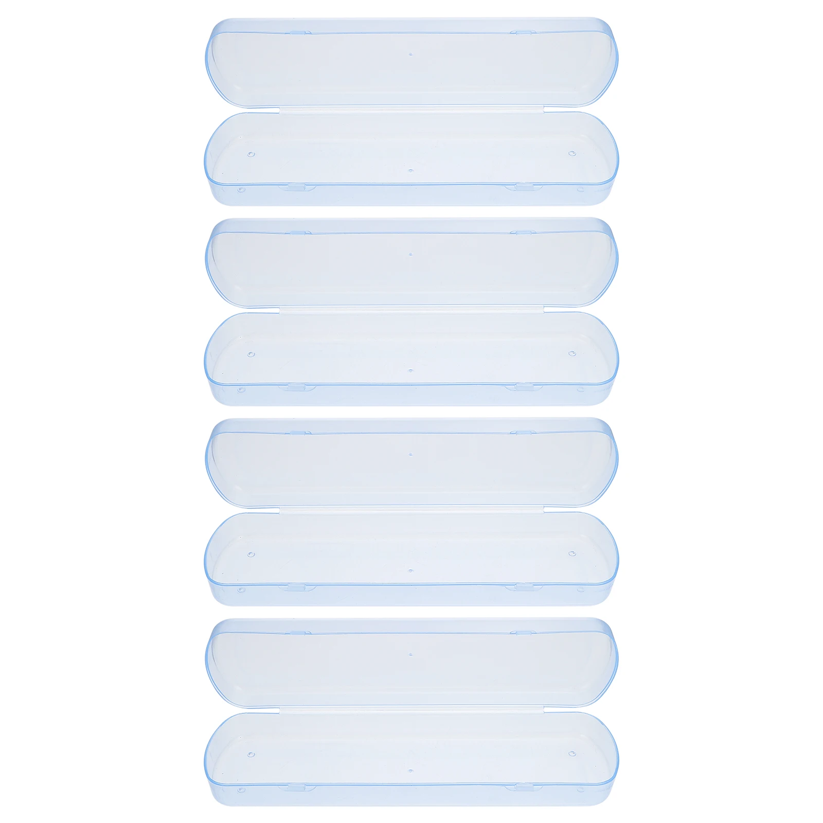 

4pcs Travel Boxes Portable Container Plastic Box Outdoor Storage Business Toothpaste Case Toothbrush Case Toothpaste Organizer