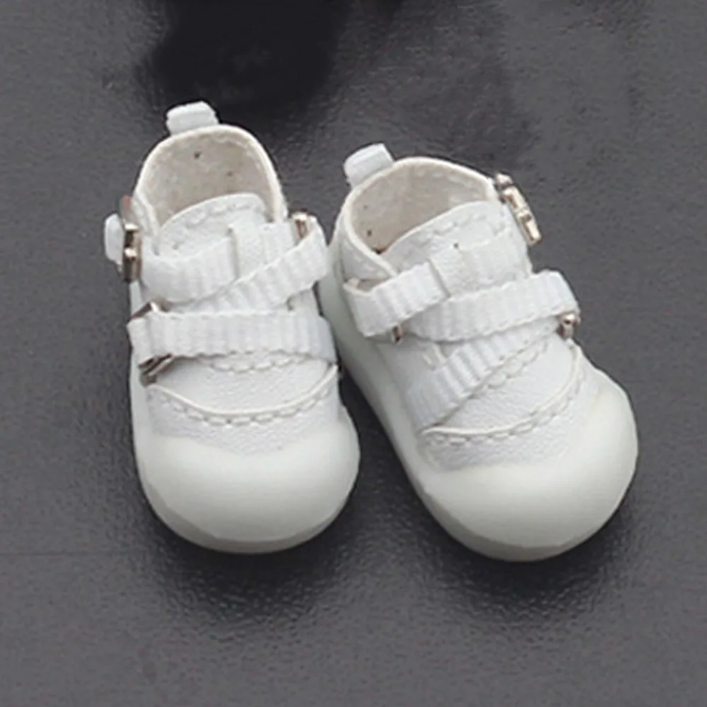 Wysokiej jakości buty dla lalek OB11 1/12 BJD MJD Dolls Soft Glue Shoes Soft Small BJD Doll Shoes Play House