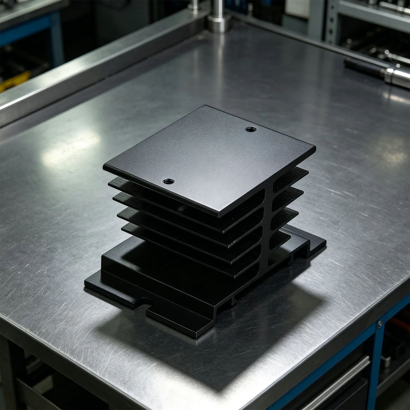High Performance Aluminum Heat Sink for Solid State Relay Improve Dissipation Efficiency Suitable for 10A 40A for ssr