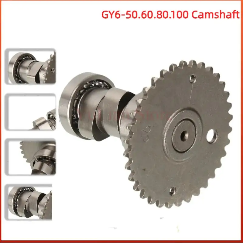 

Replacement GY6 Camshaft Assy for 139QMB GY6 50 80 Scooter Engines - Suitable for GY6 50cc 80cc 125cc 150cc Scooter Parts
