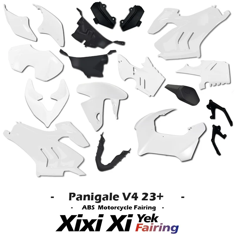 For Ducati SUPERBIKE PANIGALE V4 V4S V4R V4SP2 OME Original Factory Replica Fairing Housing ABS Unpainted Plastic Parts 23