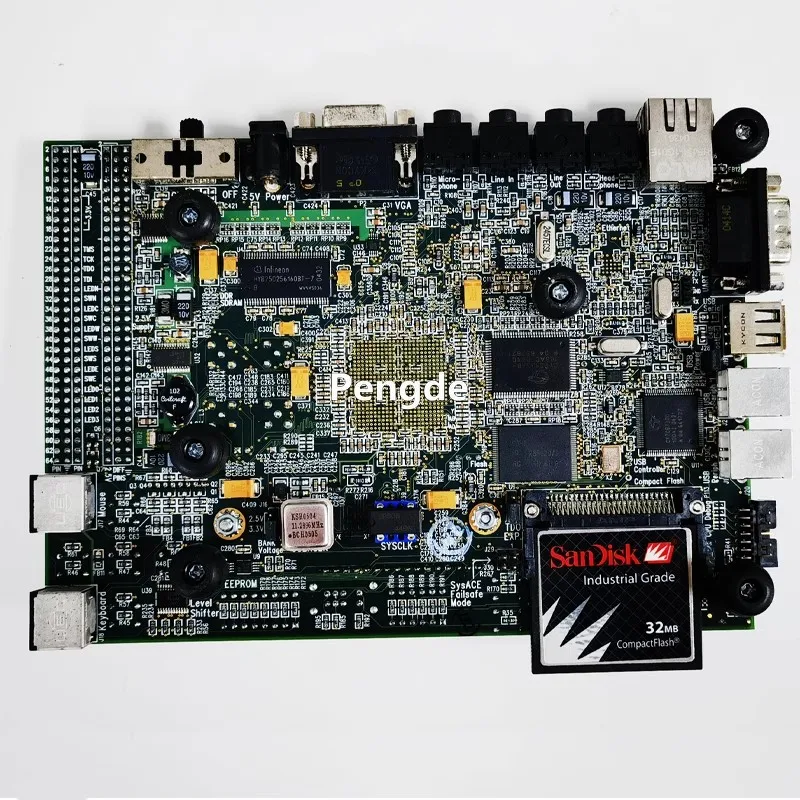 HW-V4-ML401-G XILINX original FPGA development board Virtex-4 XC4VLX25 evaluation kit