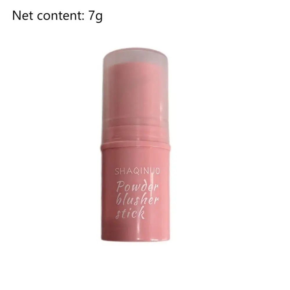 Rauchige Rose Rouge Stick Creme natürliche glatte matte rosa Gesicht Rouge Aprikose nackt erröten Frauen