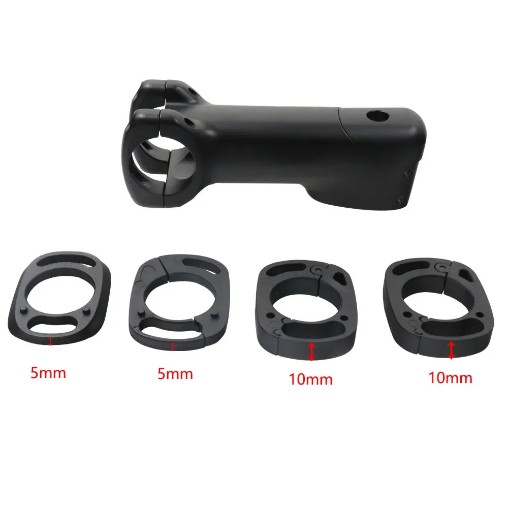 Kocevlo Fahrradvorbau 28,6–31,8 mm Aluminium-Innenkabelführung mit Abstandshalter, Straßenlenkervorbau, Fahrradteile – Detail 8