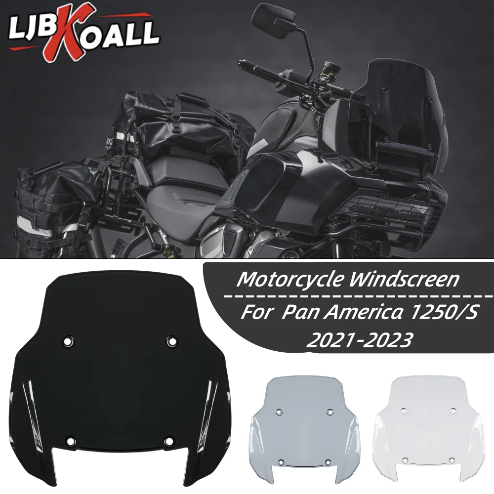 

for Harley Pan America 1250 Special 2021-2023 Motorcycle Front Screen Windscreen Windshield Wind Deflector Shield Accessories