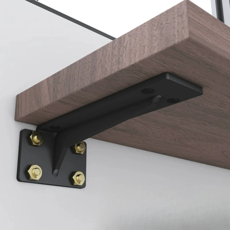 Wall bracket, laminate bracket, right-angle TV cabinet tripod, load-bearing suspension, desk support frame, fixed iron
