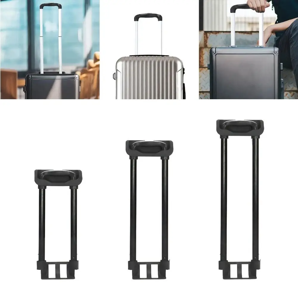 Retractable Luggage Handle Universal Replacement Travel Case Handle Easy To Install Abrasion Resistant Luggage Drag Handle