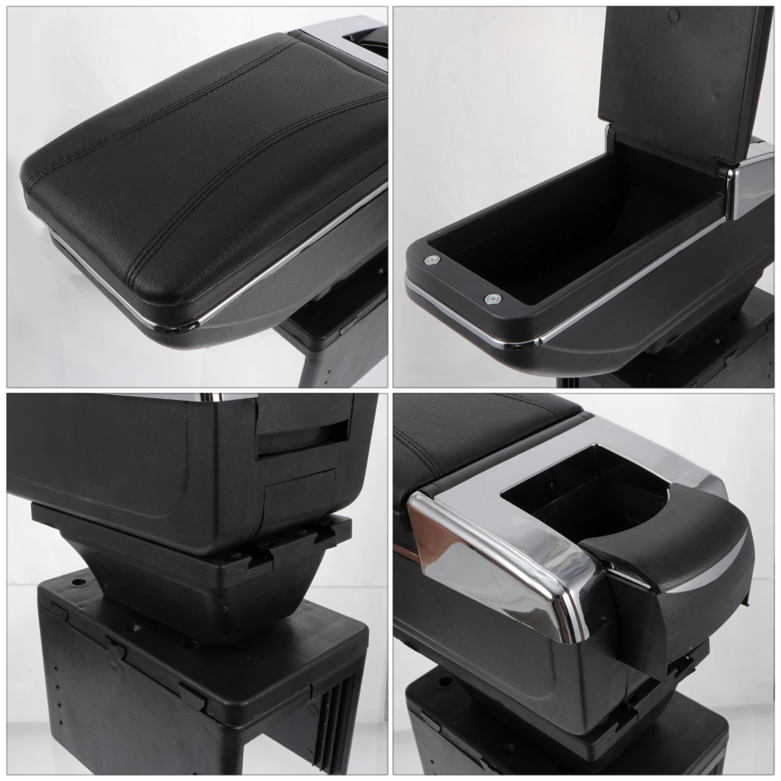 

Adjustable Car Storage Box Accessories Console Organizer Auto Armrest Elbow Tray