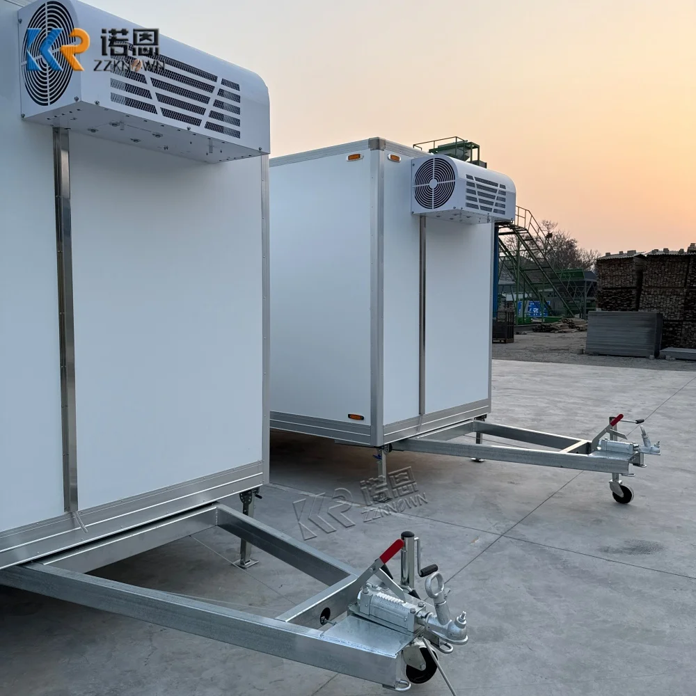 

Australian Standard Manual New Mobile Truck Commercial Refrigerated Cooler Freezer Food Trailer