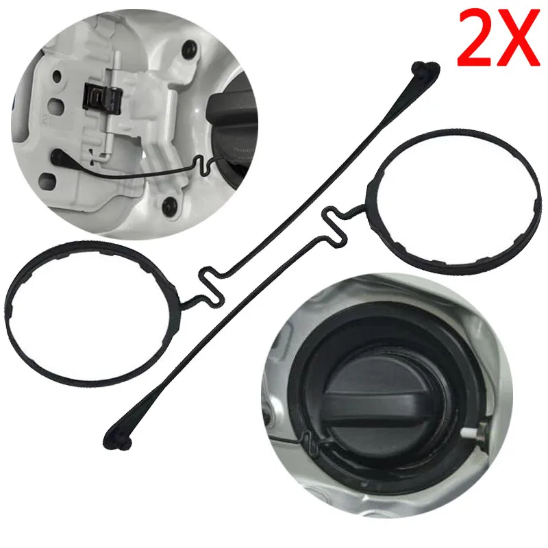 

2 шт. для Toyota Highlander 2007 2008 2009 2010 2011 2012 2013 крышка топливного бака кабель Линия канатное кольцо 7730006040