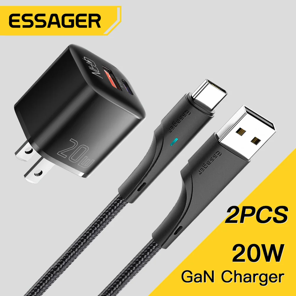 USB Type C Charger PD Fast Charge Phone QC 3.0 Quick Chargers For iPhone Huawei Mobile Phones Portable Charging Head Power