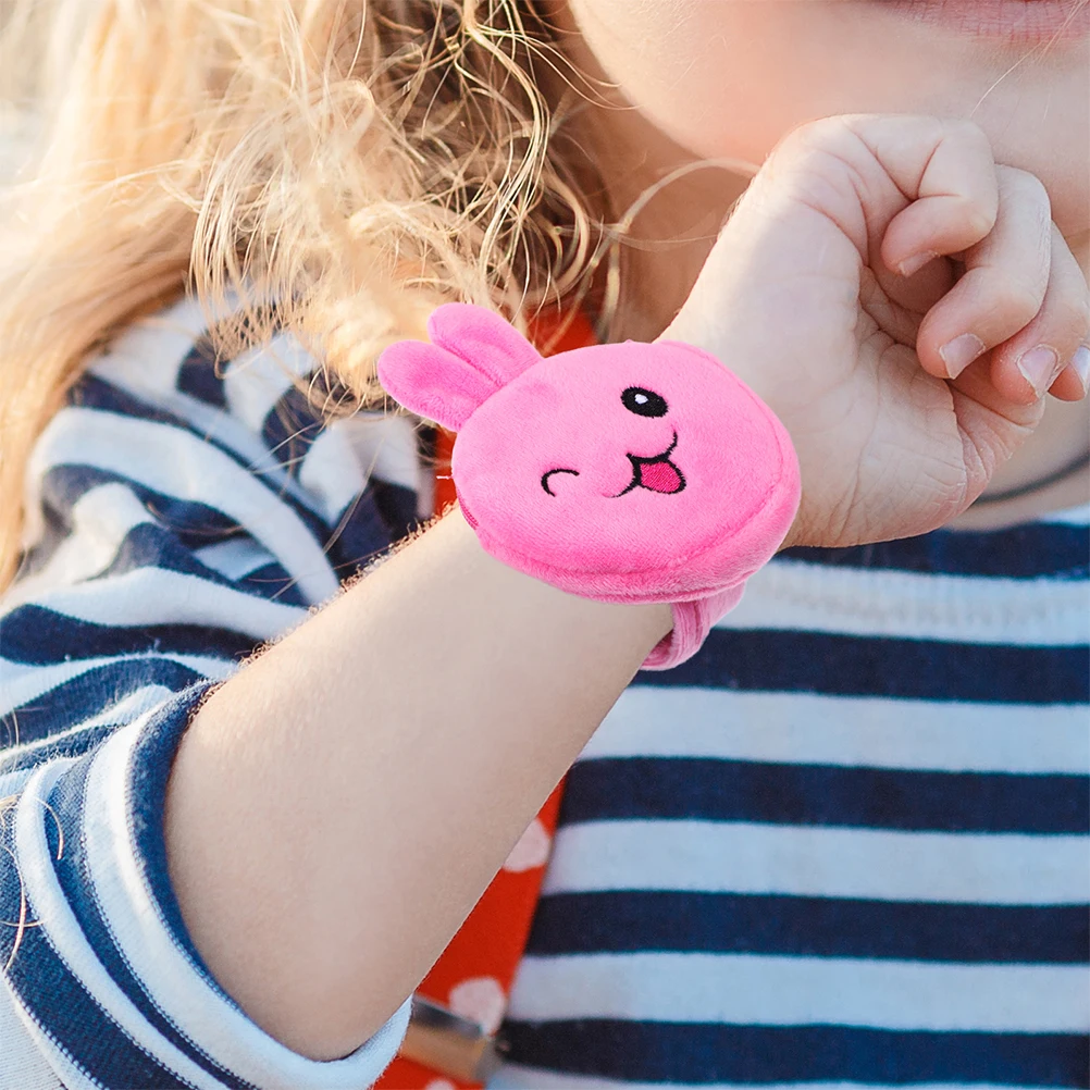

Rabbit Bracelet Birthday Slap Bracelets for Wrist Kids Wristbands Toys Cartoon Plaything