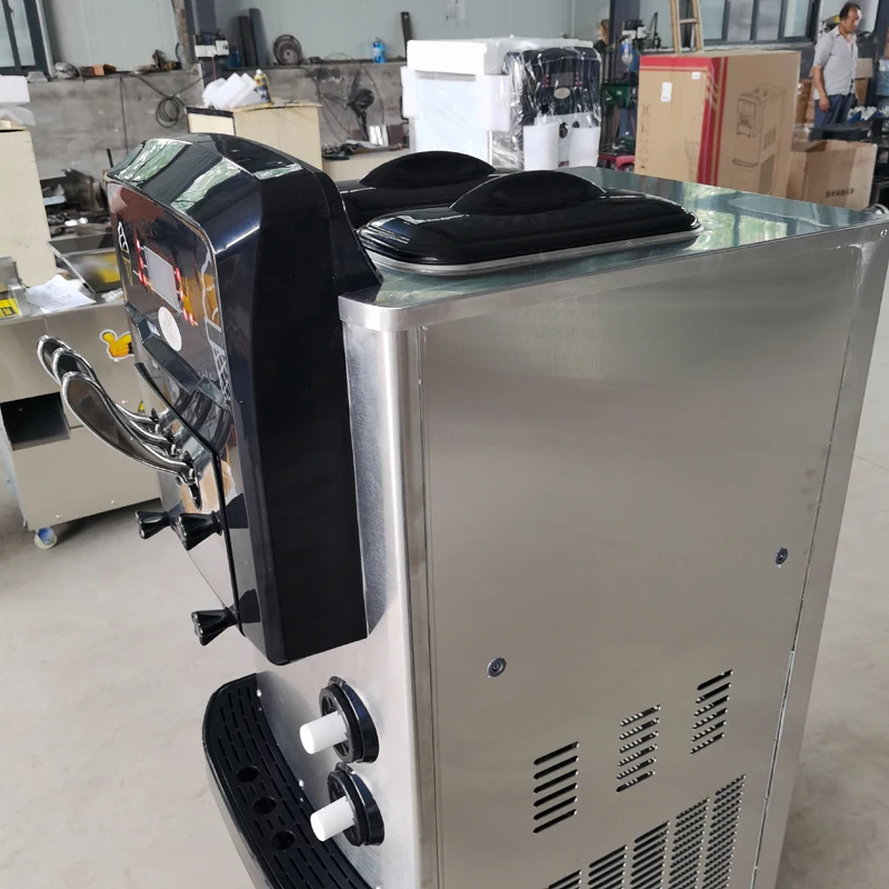 High Quality Soft Serve Ice Cream Making Machine Sundae Ice Cream Vending Machine Electric Yogurt Maker