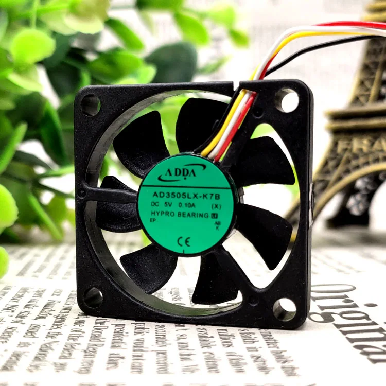 

AD3505LX-K7B 5V 0.10A 3507 3.5CM 4WIRES TEMPERATURE CONTROL COOLING FAN