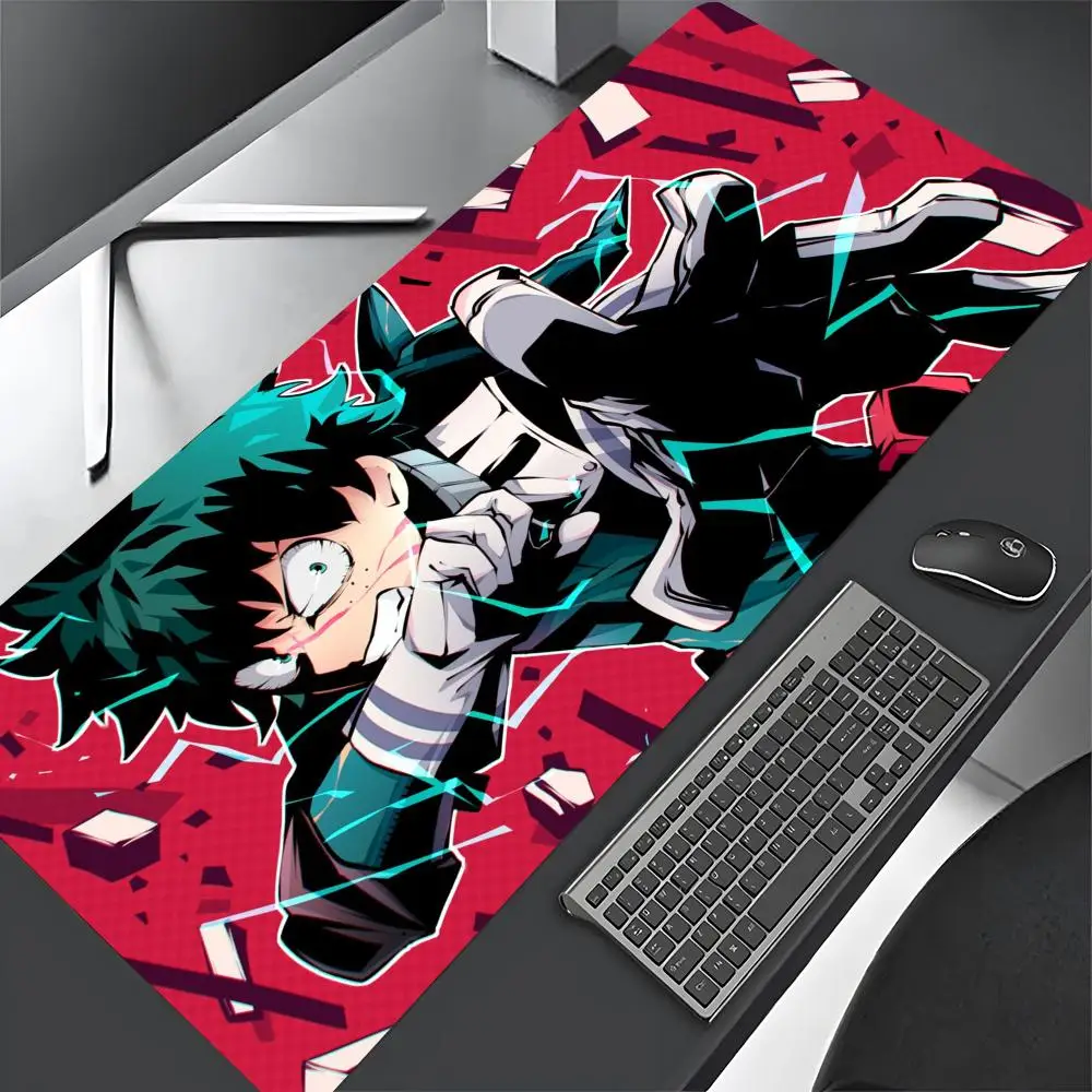 Imagem -04 - Grande Mouse Pad Abstrato para Jogos Mousemat para Gamer Tapete para pc Desk my Hero Academia Xxl Mais Recente 800x400 mm 2024