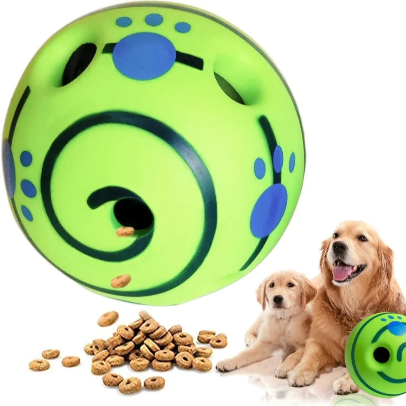 Dog Toy Ball Grinding Teeth Cleaning Interactive Pet Supplies Large Dog Puppy Bite Resistant Boredom Relief Vocalization Dog Toy