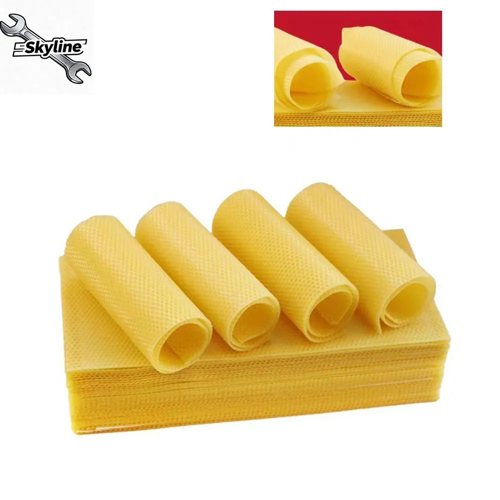 30 Pcs Beeswax hive honeycomb Beekeeping tools beehive Help bees to make nests Made of high quality beeswax Farm beekeeper