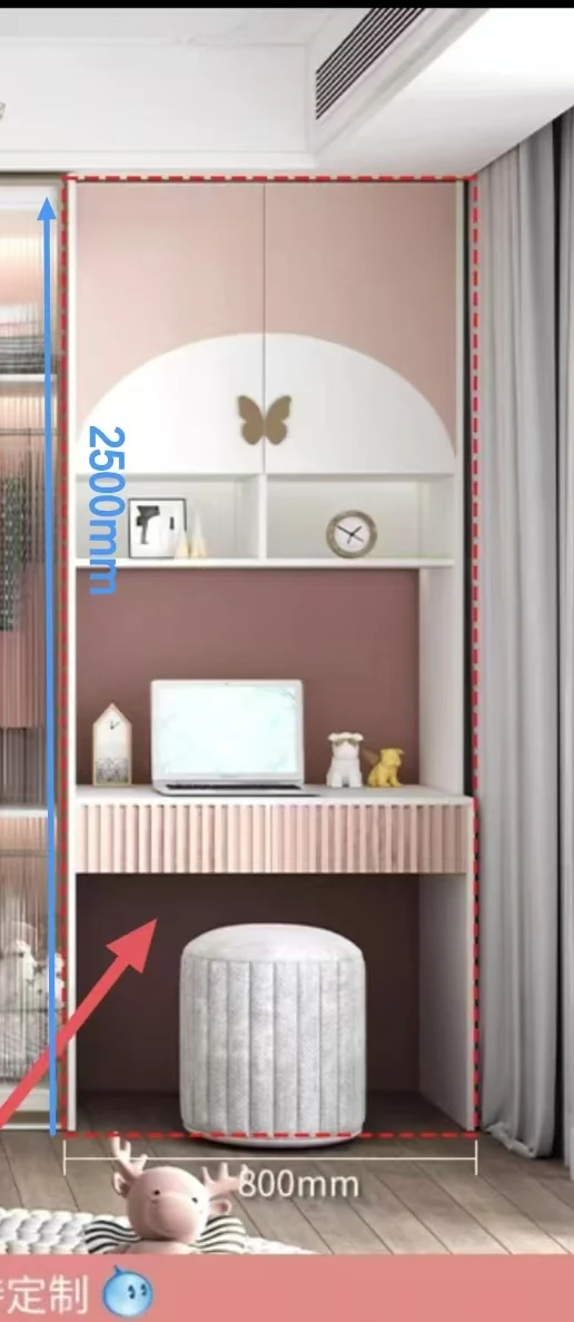 Girl princess bed single big ears rabbit bed simple modern multi-function bed