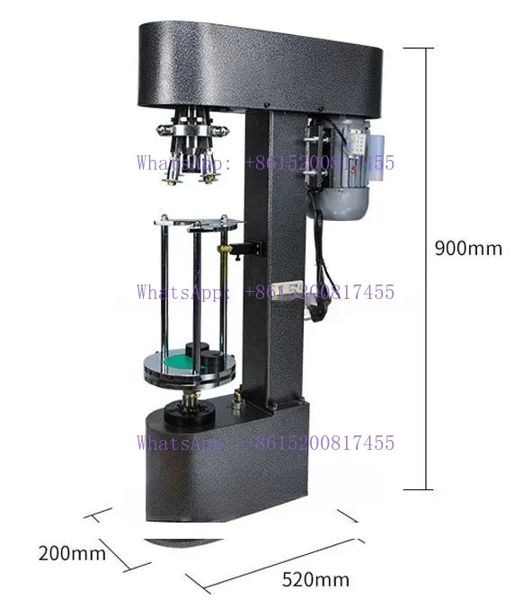 DK-50 Pilfer Proof Capper Capping Machine Aluminum Cap Capper
