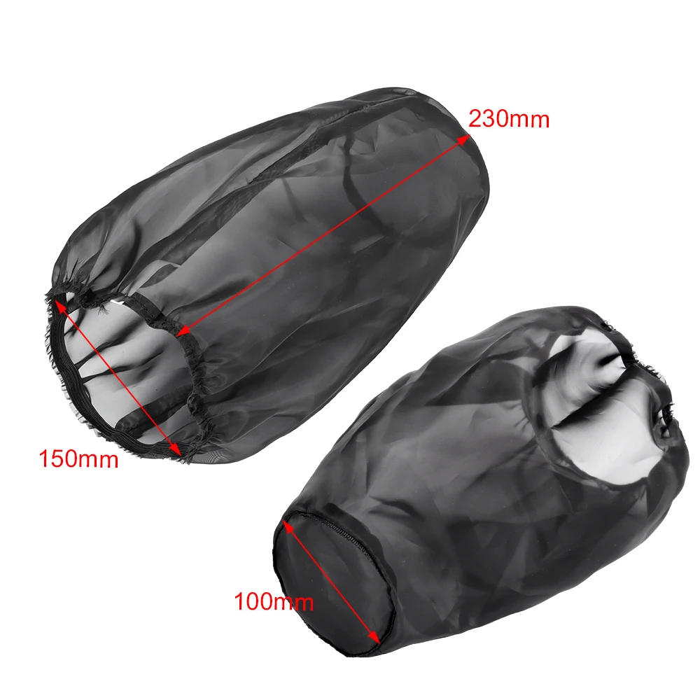 Motorcycle Waterproof Heavy Breather Rain Sock For Harley Sportster 48 883 Touring Softail Dyna Dustproof Air Filter Rain Cover