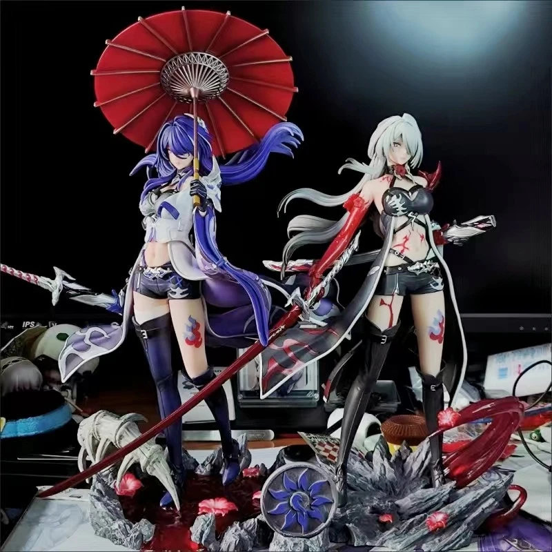 Honkai: Star Rail 36cm Nsfw Anime Figure Acheron Pvc Action Figure Game Statue Collection Desktop Decorate Model Toy Kids Gifts