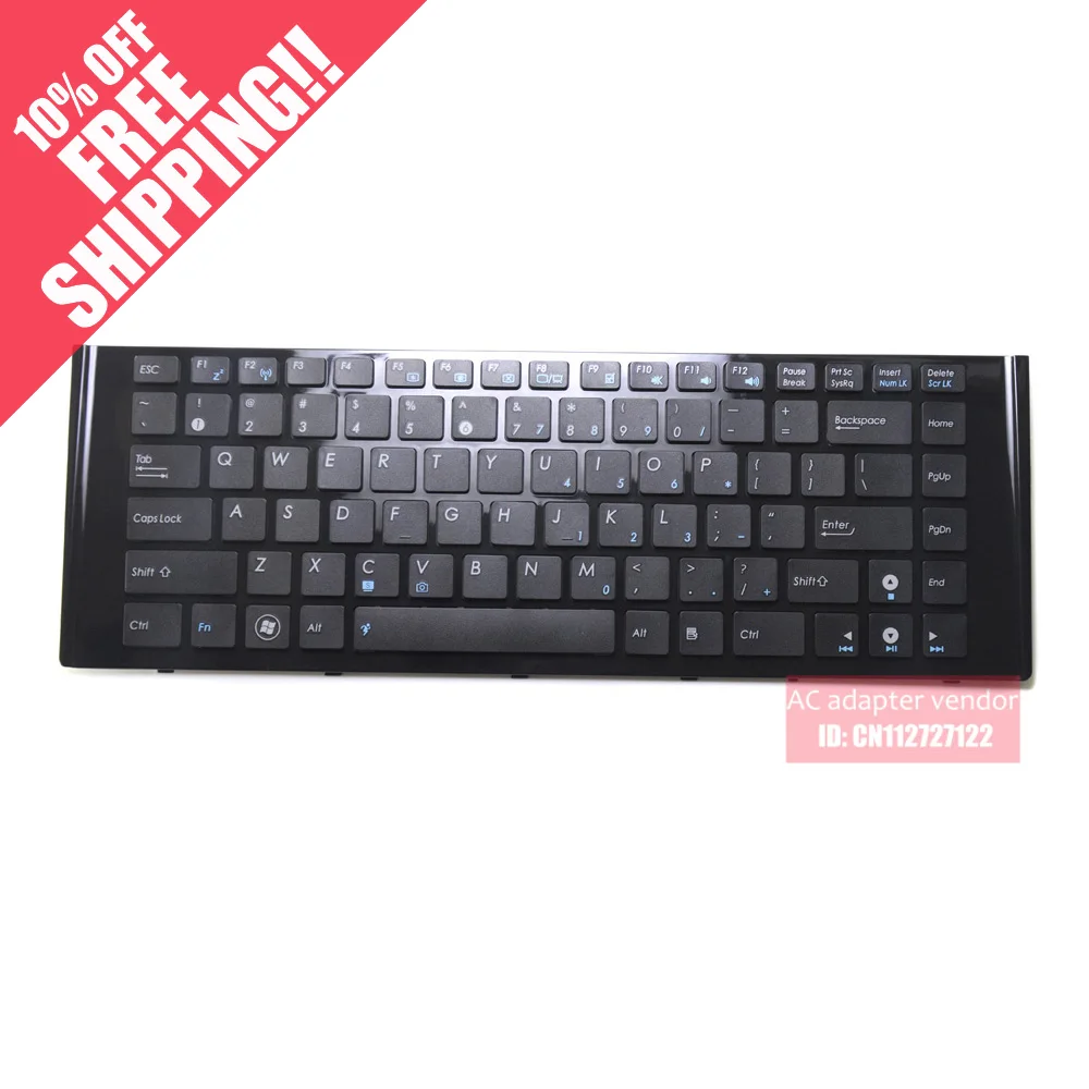 

New FOR Asus A40D A40J K42JY A40JP A40EJ A42JY Keyboard with frame