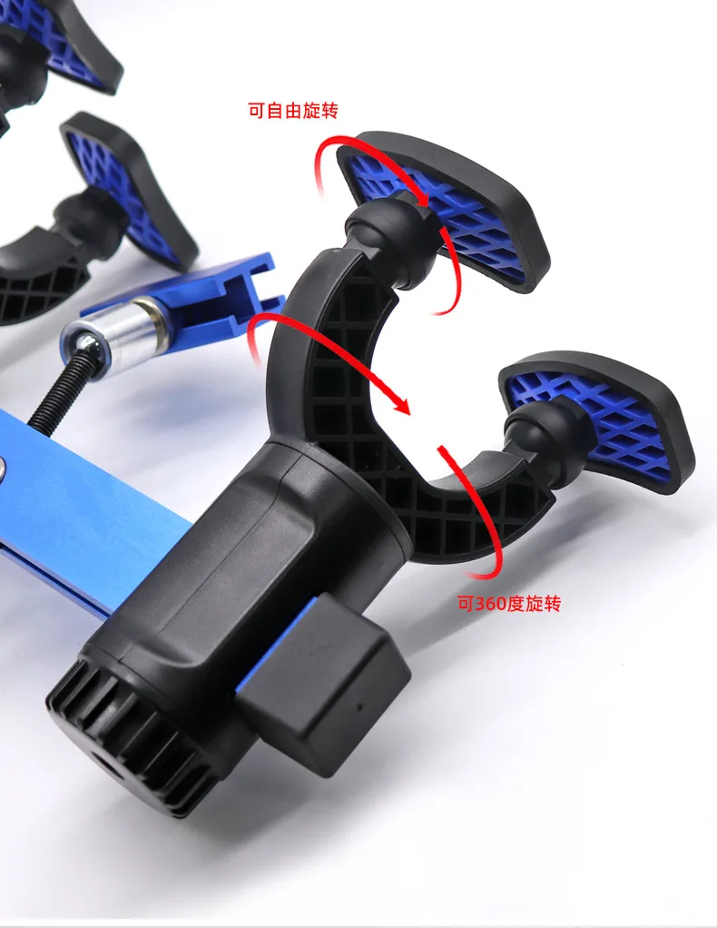New car dent repair puller 360 ° rotation anti slip body sheet metal repair concave convex shape puller body shaping machine rot