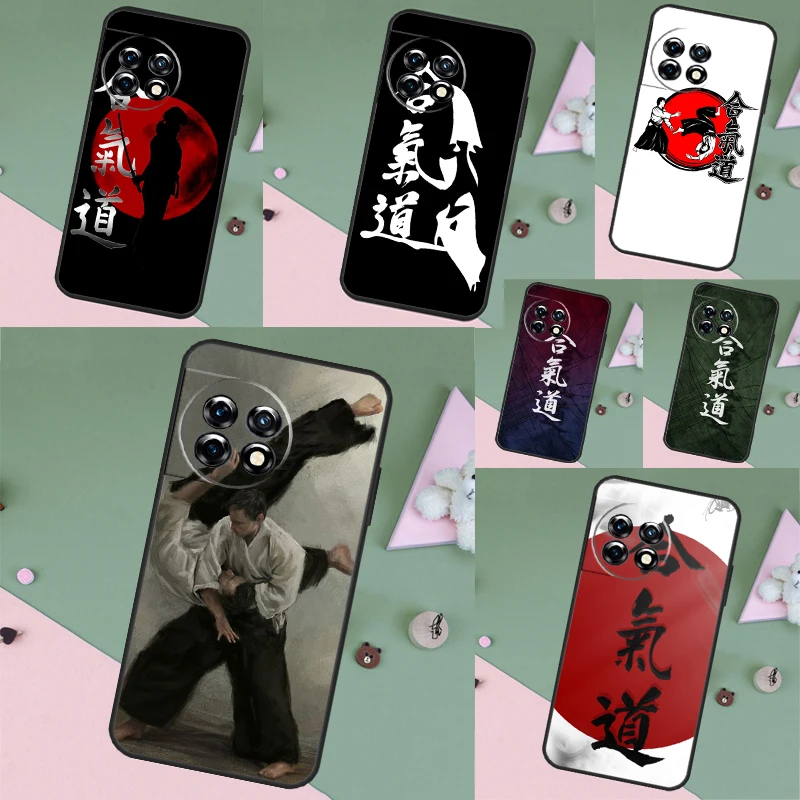 Japan Martial Aikido Case Cover For OnePlus 10T 8T 9R 10R 8 9 10 Pro OnePlus 11 Nord 2T N10 N20 N30 CE 3 2 Lite