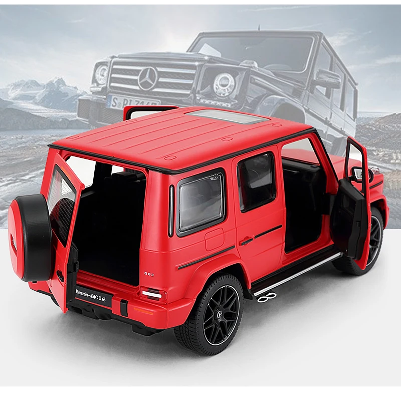 Mercedes-Benz G63 RC Car 1:14 Scale Big Remote Control Car Model Radio Controlled Auto Machine Toy Gift for Kids Adults Rastar