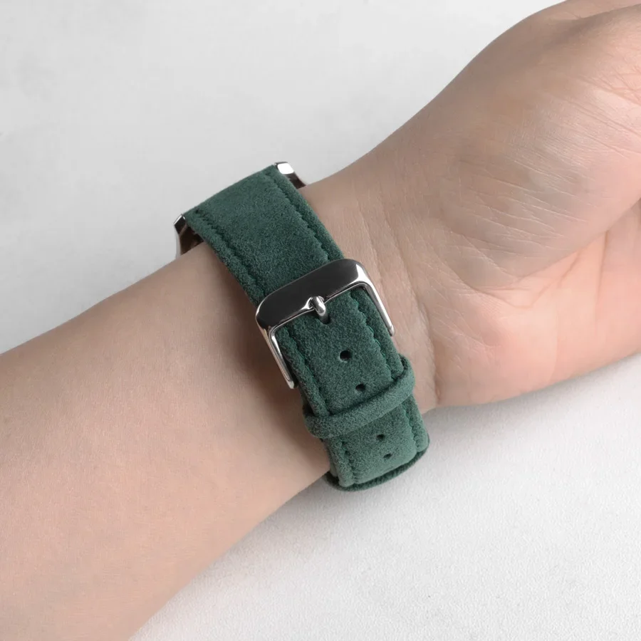ALCANTARA Watch Band Straps 22mm 20mm 24mm Watch Accessories For Samsung Supercar Interior Same Suede Leather Watchbands - Image 5