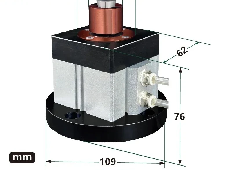 Pneumatic chuck seat CNC inner diameter expansion pin inner hole tightening quick positioning fixed expansion chuck