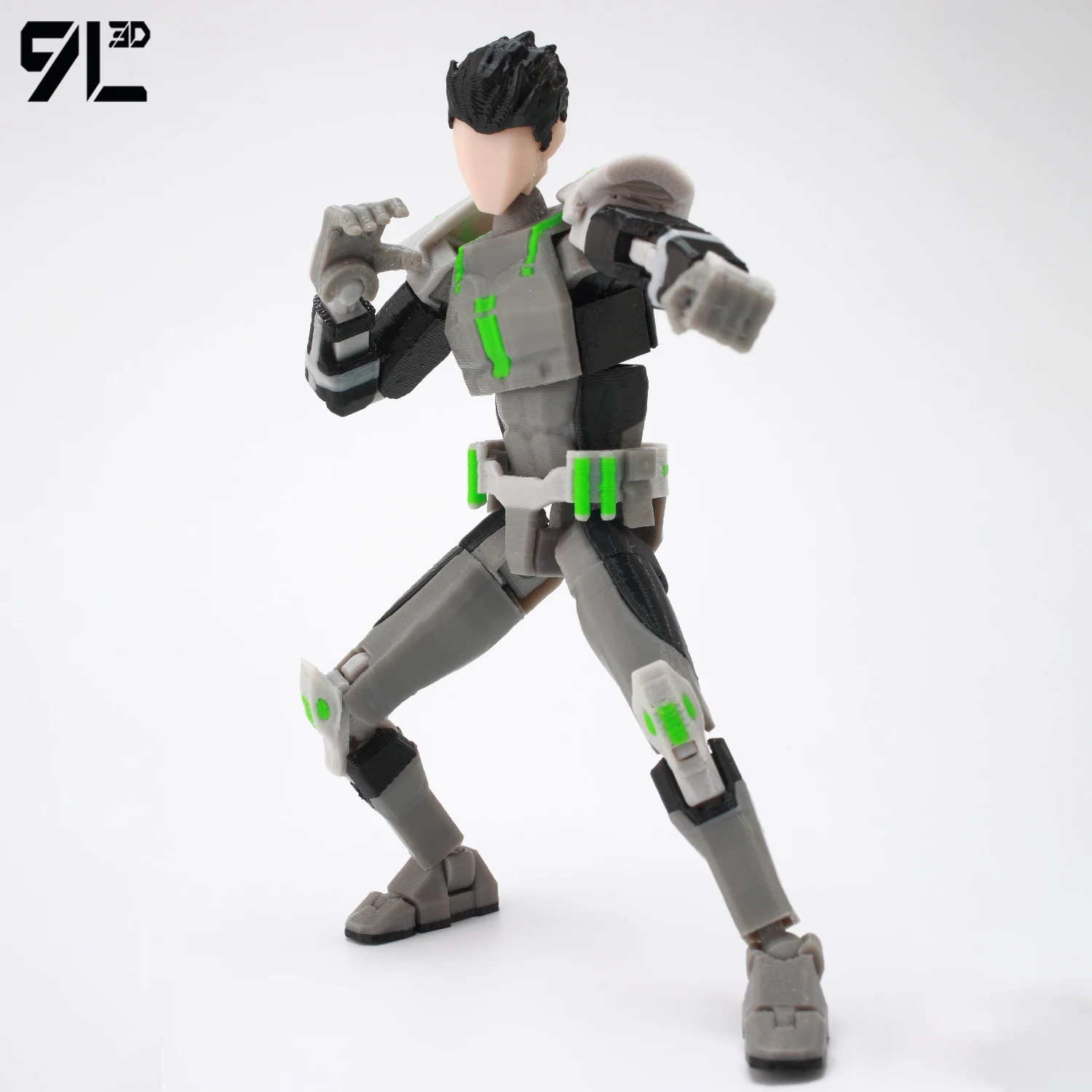 مجسم شخصية GDA Mark مطبوع بتقن - مراجعة 3D Printing Action Figure وسعره