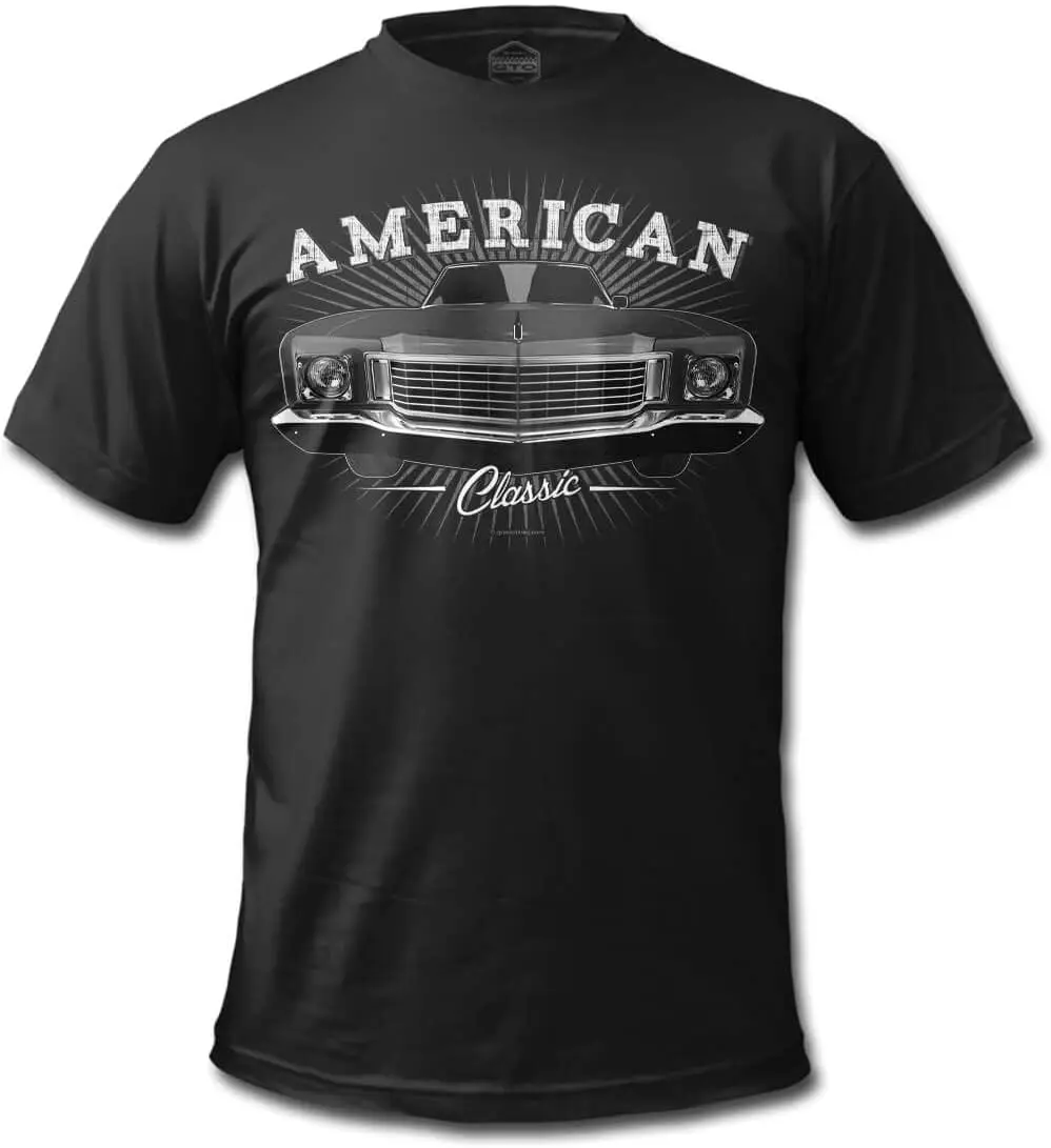 Men's 1972 Monte Carlo American Muscle Car T-Shirt