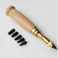 Adjustable Center Punch Automatic Hole Impact with 1.5mm-4mm Puncher Bits