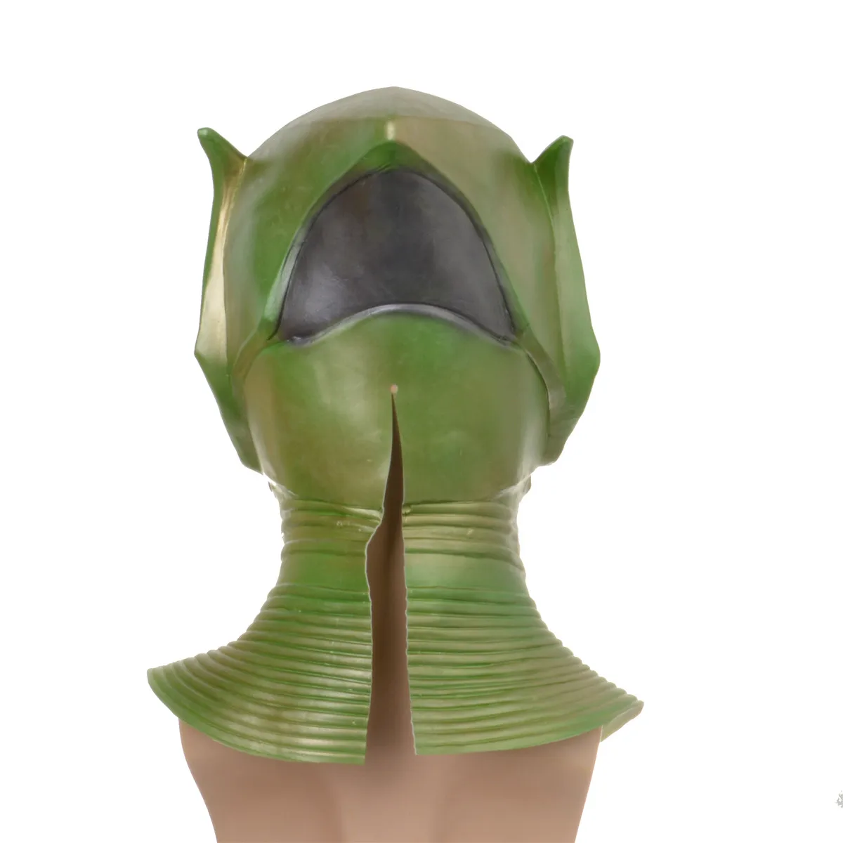 Masque vert en Latex pour enfants, masque pour Halloween, Cosplay, fête, monstre, accessoires de costume, démon effrayant