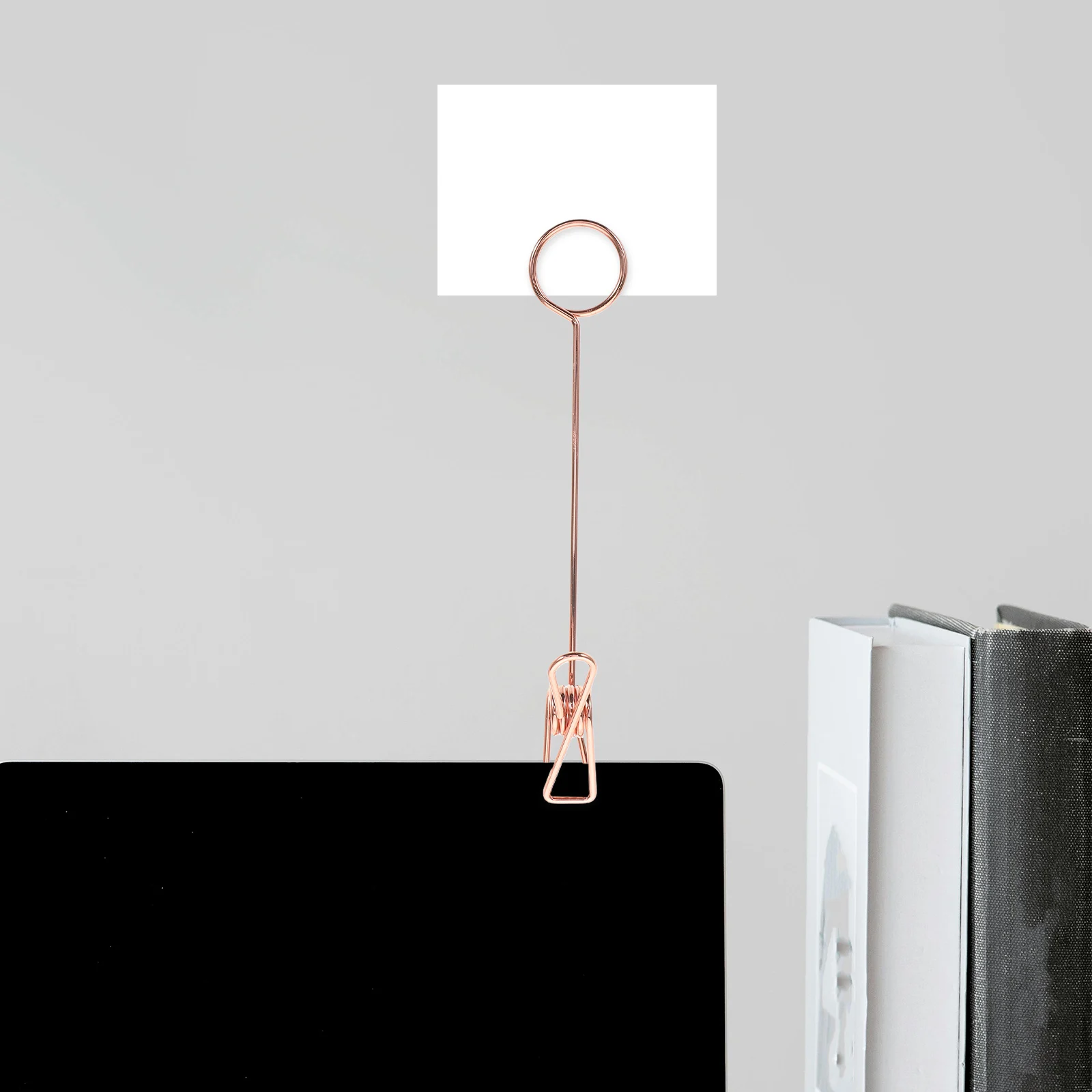 

4pcs Double Clip Metal Small Fish Design Holding Photos Memos Notes Portable Office Stationery Cute Paper Clips Diy