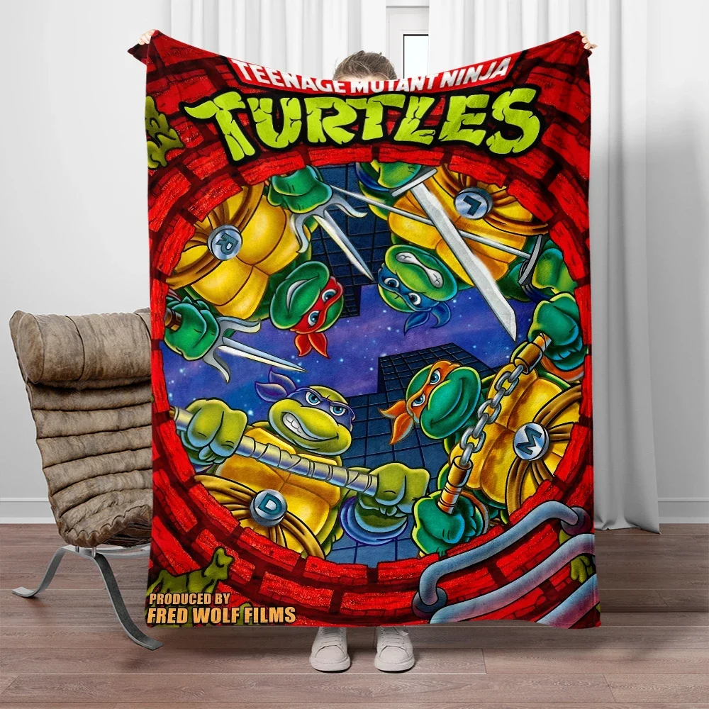 New Youth Mutant Turtle blanket.Seasonal blankets.Used for sofas,beds,living rooms,travel picnics,picnic blanket plaid anime