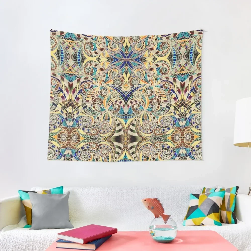 

Drawing Floral Zentangle G240 Tapestry Room Ornaments Decoration Bedroom Outdoor Decor Carpet Wall Tapestry