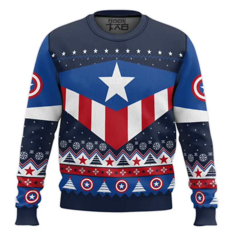 Marvel Superhero Venom King In Black Miracle Ugly Christmas Sweater Manga Show Holiday Friends Family Reunion Winter Sweater
