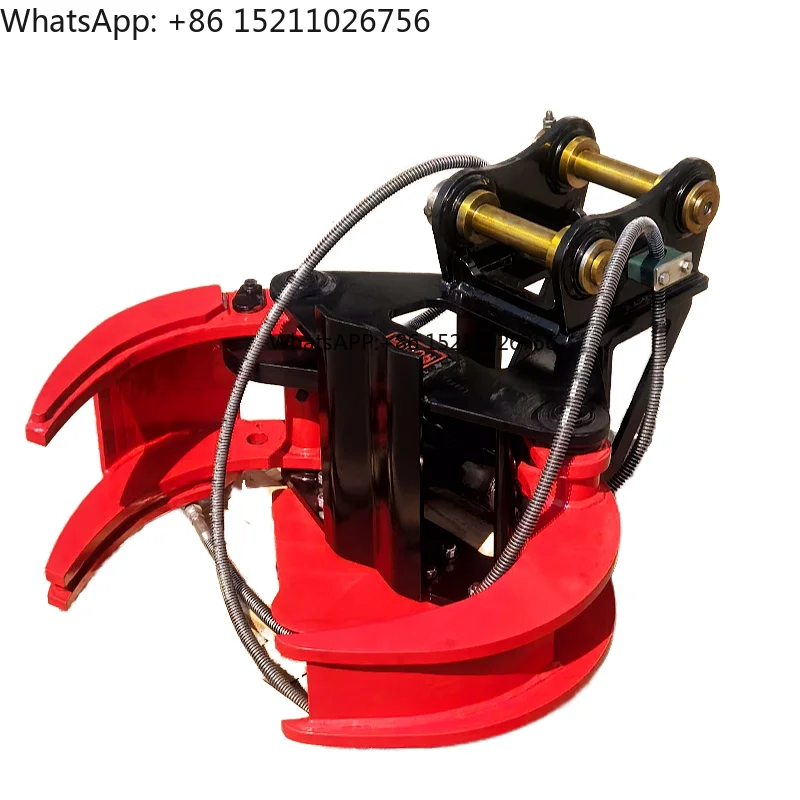 

WIGON Tree Shear Hydraulic Wood Cutter Tree Shear for Excavator Rotating Excavator Tree Shear