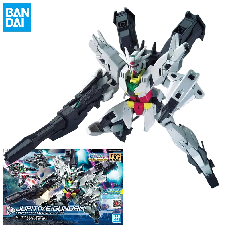 Bandai Original MODELL KIT GUNDAM HG 1/144 JUPITIVE GUNDAM Anime Action Figure Montage Modell Spielzeug Modell Geschenke Für jungen