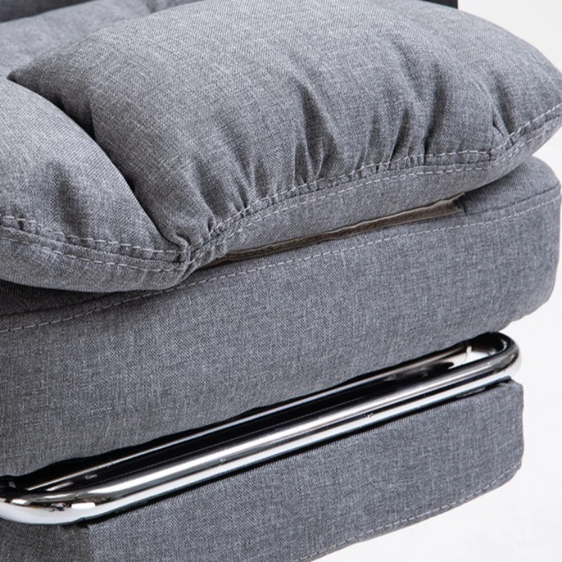 كرسي مكتب مريح المستقرة مسند الظهر رئيس أريكة قماش كرسي الكمبيوتر الاسترخاء أثاث المكاتب Fauteuil De Bureau XY40BGY #3