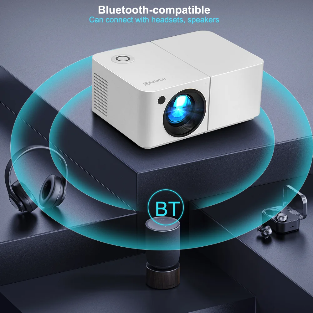 Mini Proyector HD300 4K Full H - Home Cinema Hdmi reseña y precio