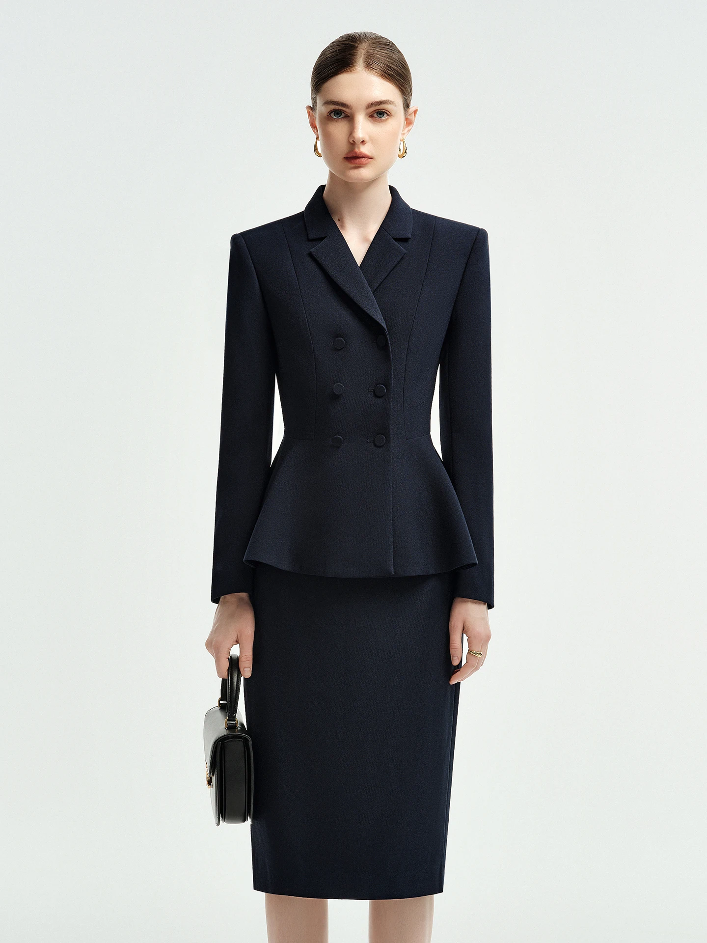 

Professional Work Uniform Skirt Set for Women High End Air Stewardess Style Fashionable Autumn New Arrival Business Attire