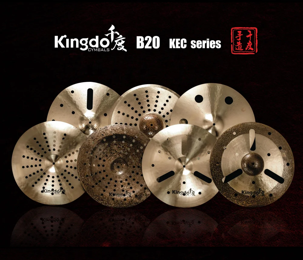 Direct Factory Supply B20 Bronze 16 Inch Effect Cymbal Hand Hammered Finish For Studio Recording Professional Gong & Cymbals