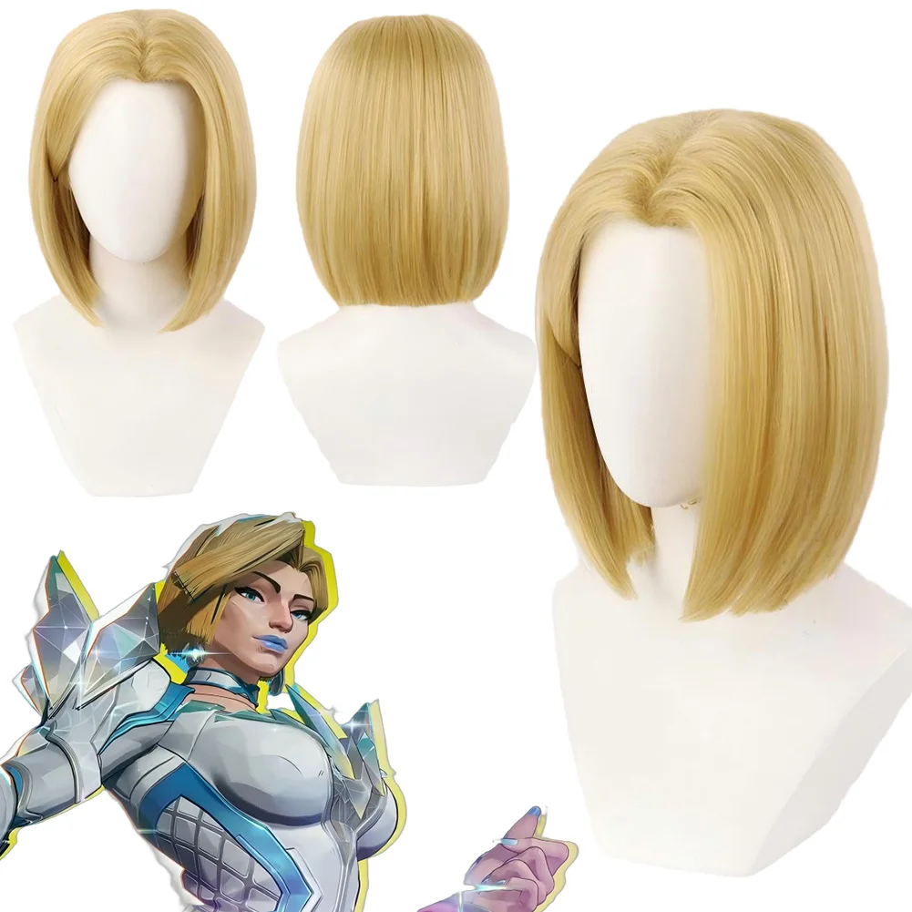 

Game Rival Cosplay Emma Grace Frost Golden Wig Set Uniform Props Outfits Accessories Holloween Cosplay Party Carnival Roleplay