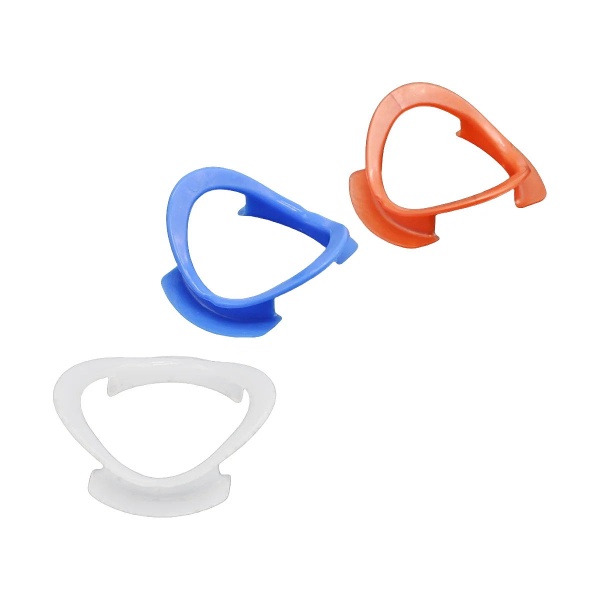 100pcs/bag Dental O-Shape Intraoral Lip Cheek Retractor Mouth Opener Oral Hygiene Teeth Whitening Expanders Orthodontic Brace