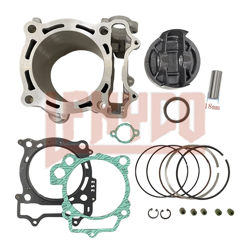 Motorcycle Engine 95mm 450cc Cylinder Kit Motor for Yamaha YFZ450R 2009 - 2021 YZ450F 2006-2011 WR450F 2007-2011 2S2-11311-10-00